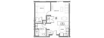 Skyview Park Apartments Floorplan
