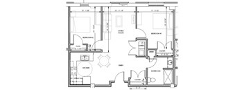 Skyview Park Apartments Floorplan