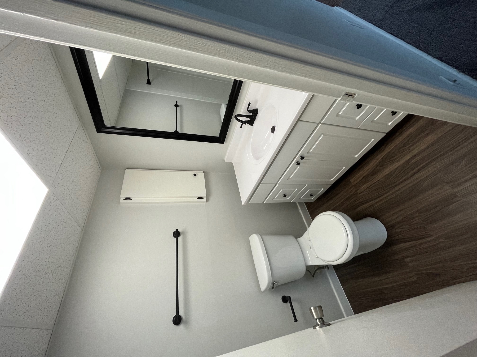 Newly renovated bathroom
