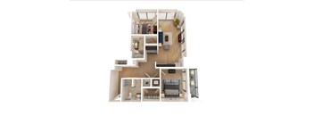 A series of images showing different rooms of a house.