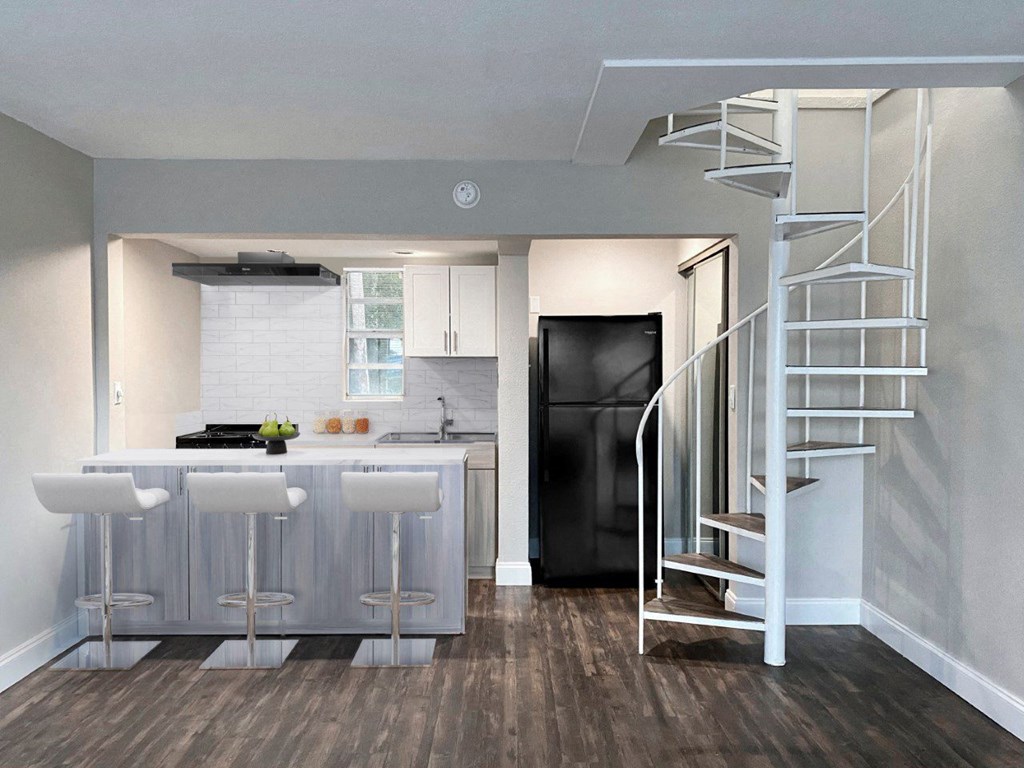 Furnished Townhome Kitchen