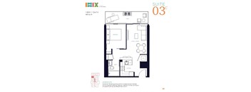 1 Bed 1 Bath