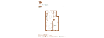 1 Bed 1 Bath
