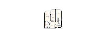 2 Bed 1.5 Bath