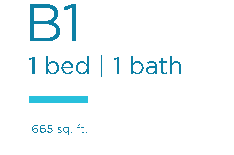 One bedroom