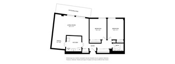 2 Bed 1 Bath