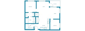 2 Bed 2 Bath