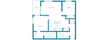 2 Bed 2 Bath