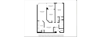 2 Bed 1 Bath