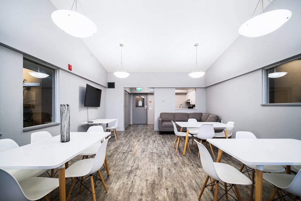 Larchway Gardens social room