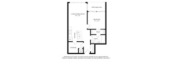 1 Bed 1 Bath