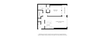 1 Bed 1 Bath