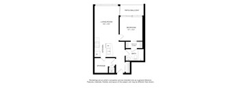 1 Bed 1 Bath