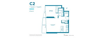 1 Bed 1 Bath