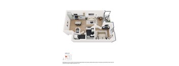 1 Bed 1 Bath