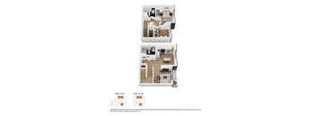 2 Bed 2 Bath