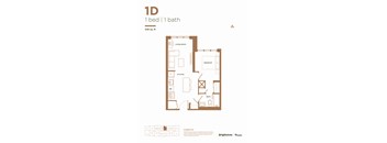 1 Bed 1 Bath