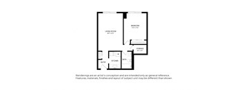 a floor plan of a house