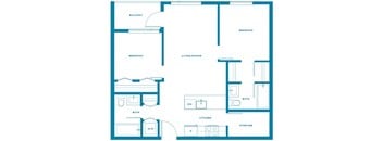 2 Bed 2 Bath