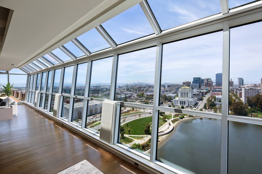Penthouse Windows at 1200 Lakeshore, California, 94606