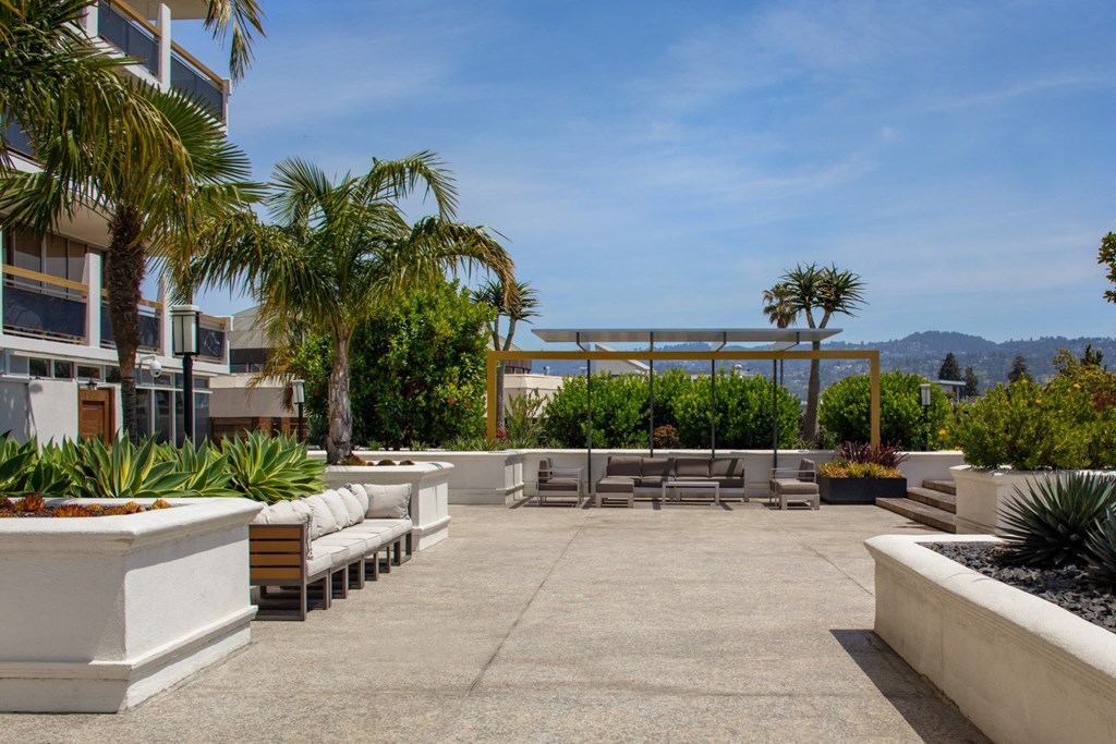 Terrace Area at 1200 Lakeshore, California