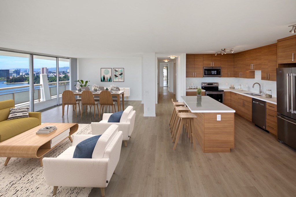 Spacious Kitchen at 1200 Lakeshore, Oakland, California