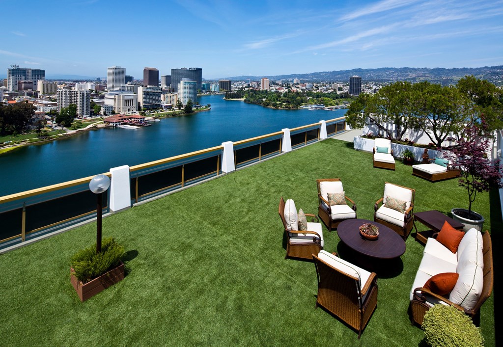 Rooftop Lounge at 1200 Lakeshore, Oakland, California