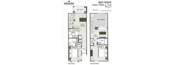 Key West Floor Plan at Saratoga Resort Villa Apartments, Kissimmee, FL,  34746