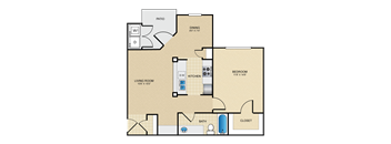 A2 Floor Plan at The Villages at Lost Creek, Texas