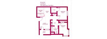 Floor Plan B Up at Victoria Springs, California