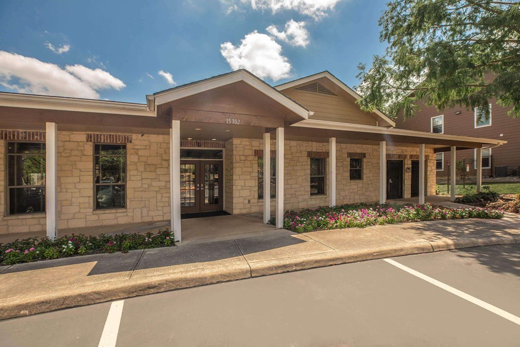 A building at The Villages at Lost Creek Apartments, San Antonio, Texas