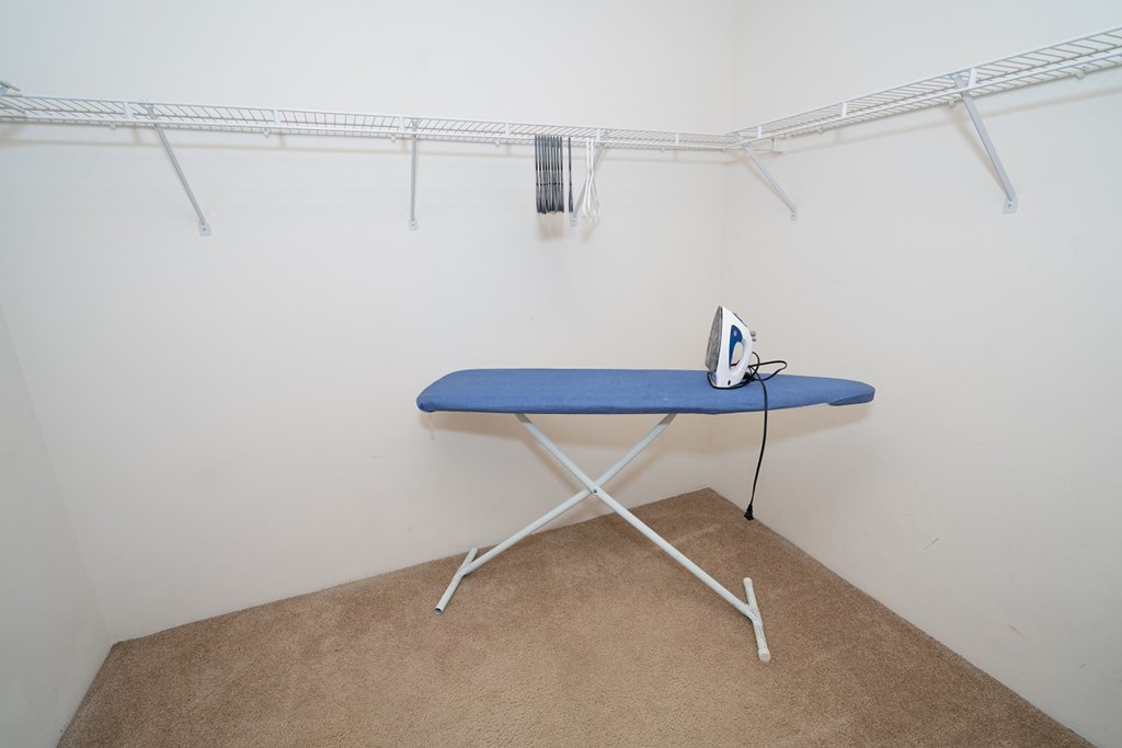 Closet at Wheeler Estates Apartments, Decatur, Alabama