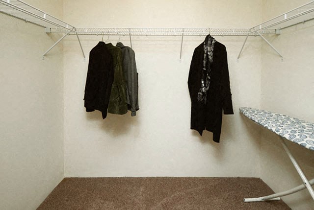 Comfortable Bedroom With Large Closet at Van Horne Estates Apartments, Texas