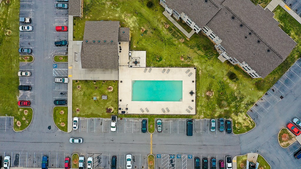 Aerial  at Benson Estates Apartments, Georgia