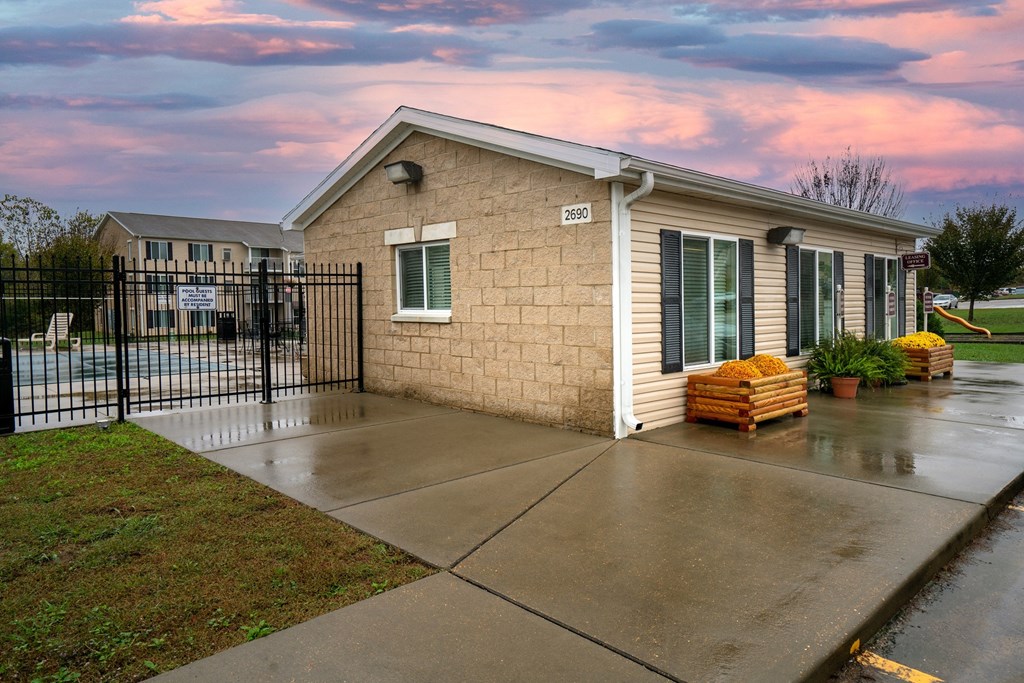Manager office at Boggan Estates Apartments, Belden, 38826