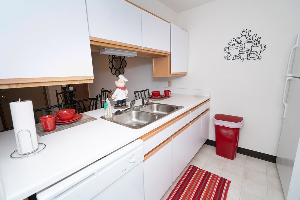 Kitchen at Boggan Estates Apartments in Tupelo, MS