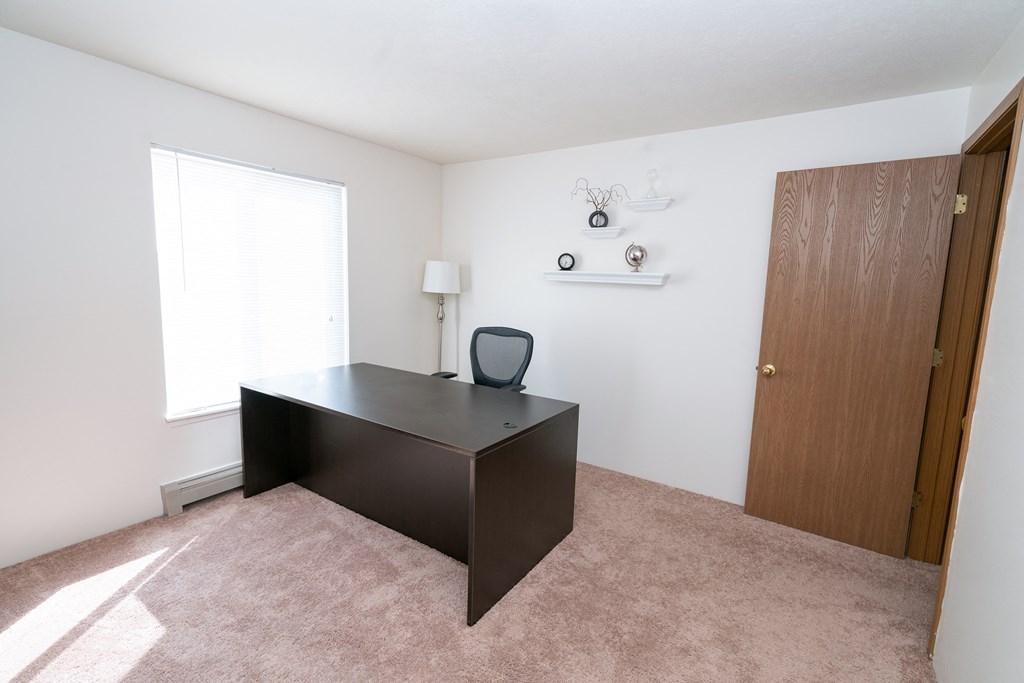 Second bedroom at Crosswait Estates in Angola, IN