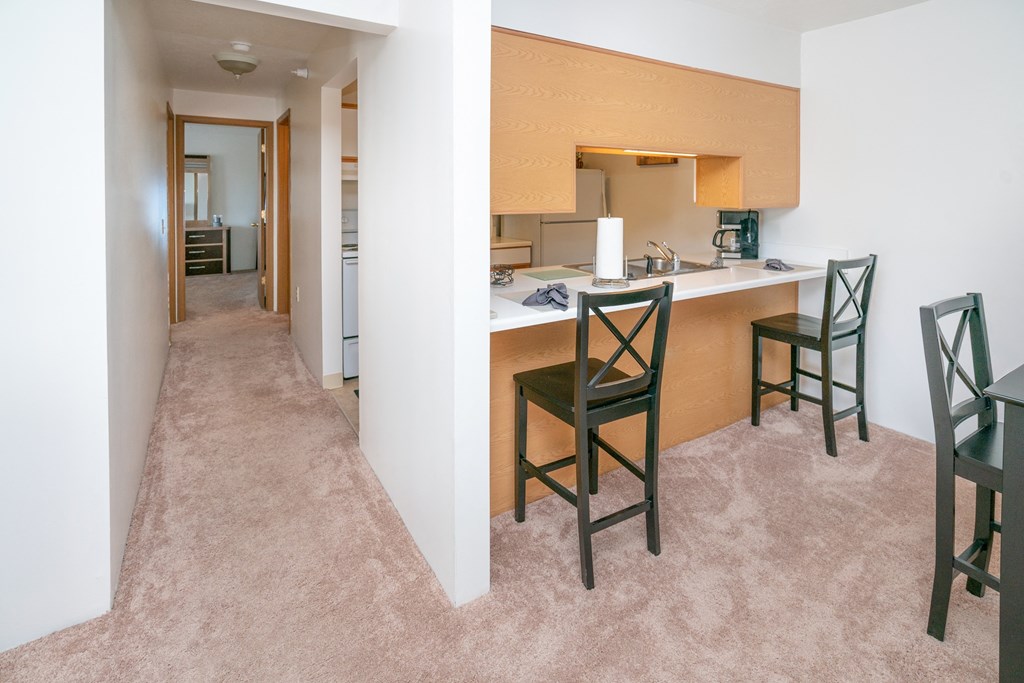 hallway at Crosswait Estates in Angola, IN