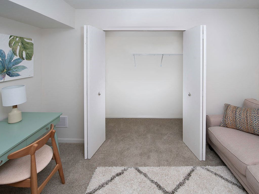 Large Closets at Gray Estates Apartments, MRD Conventional, St Clair MI 48079