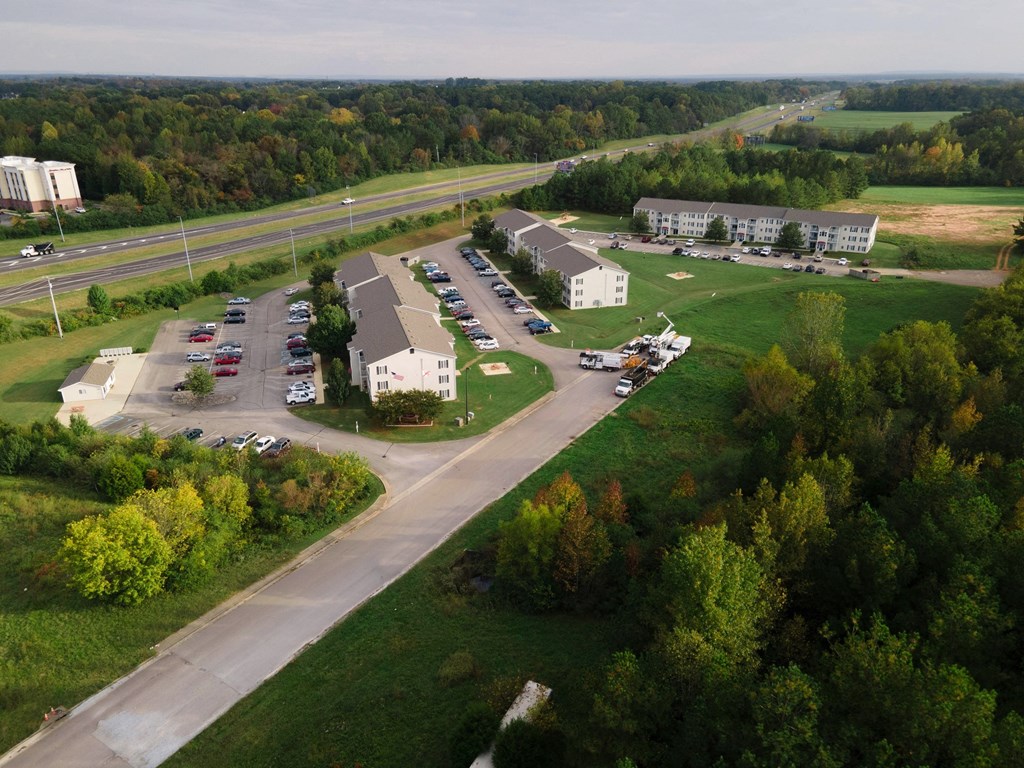 Drone View at Higgins Estates Apartments, Athens, 35611