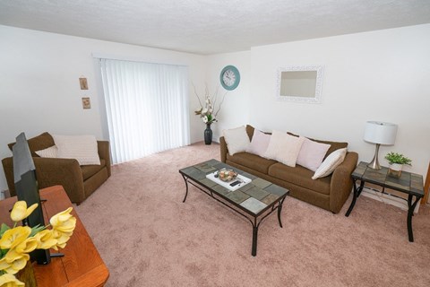 Modern Living Room at Kuder Estates Apartments, MRD Conventional, Warsaw