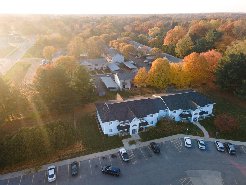 Aerial 1150 Arms Street, Marshall, MI 49068