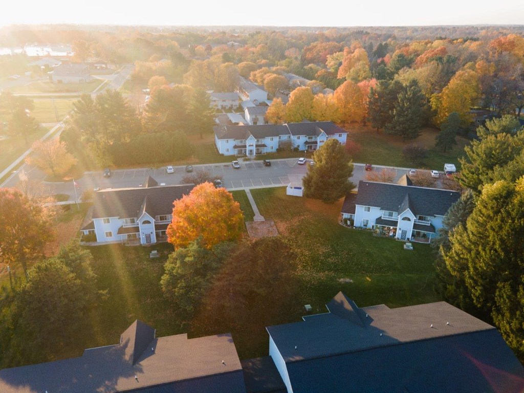 Aerial 1150 Arms Street, Marshall, MI 49068