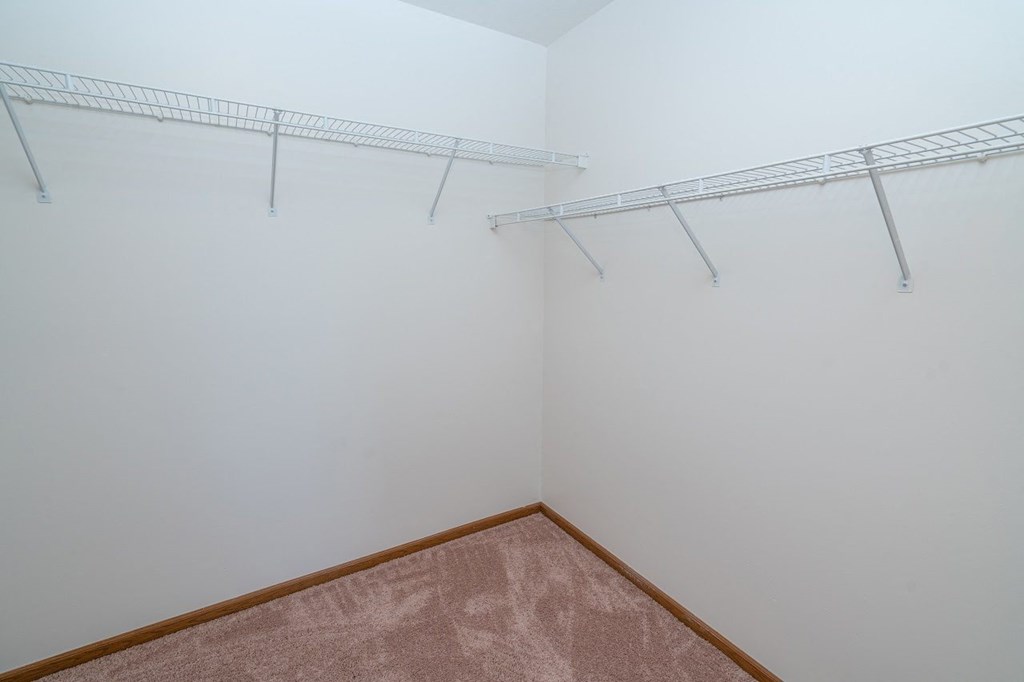 Master Bedroom Closet at Nelson Estates Apartments,1815 Raleigh Ave, Kendallville, IN 46755