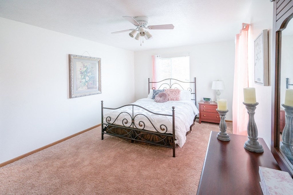 Master Bedroom at Nelson Estates Apartments,1815 Raleigh Ave, Kendallville, IN 46755