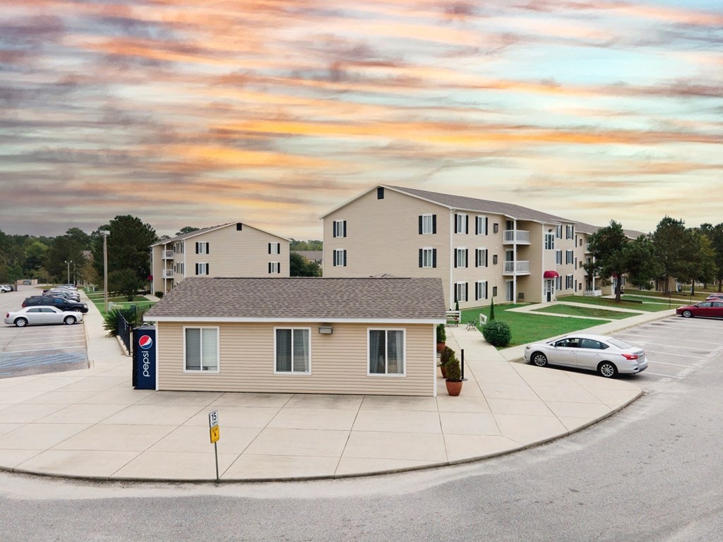 Skyline view at Oates Estates Apartments, Dothan