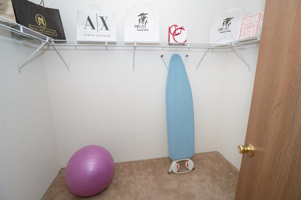 Closet at Oates Estates Apartments, Dothan, AL