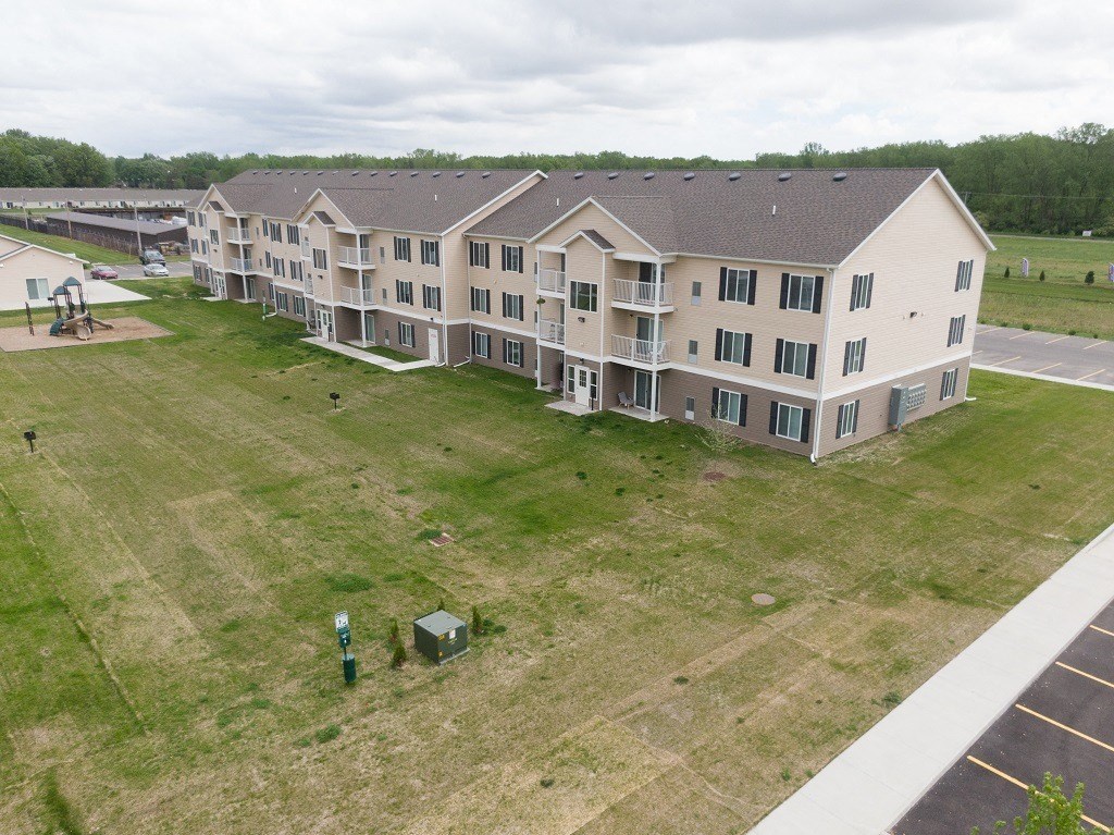 Aerial Exterior View at Oliver Apartments, Temperance