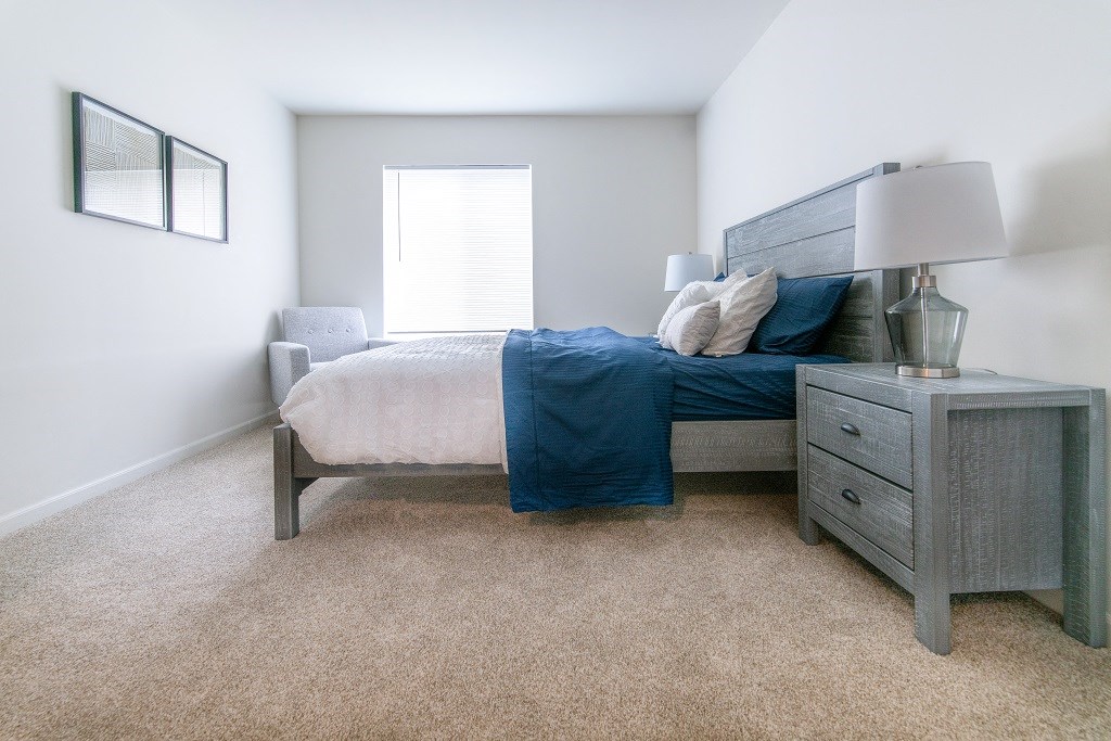 Gorgeous Bedroom at Miles Apartments, Fort Gratiot Twp
