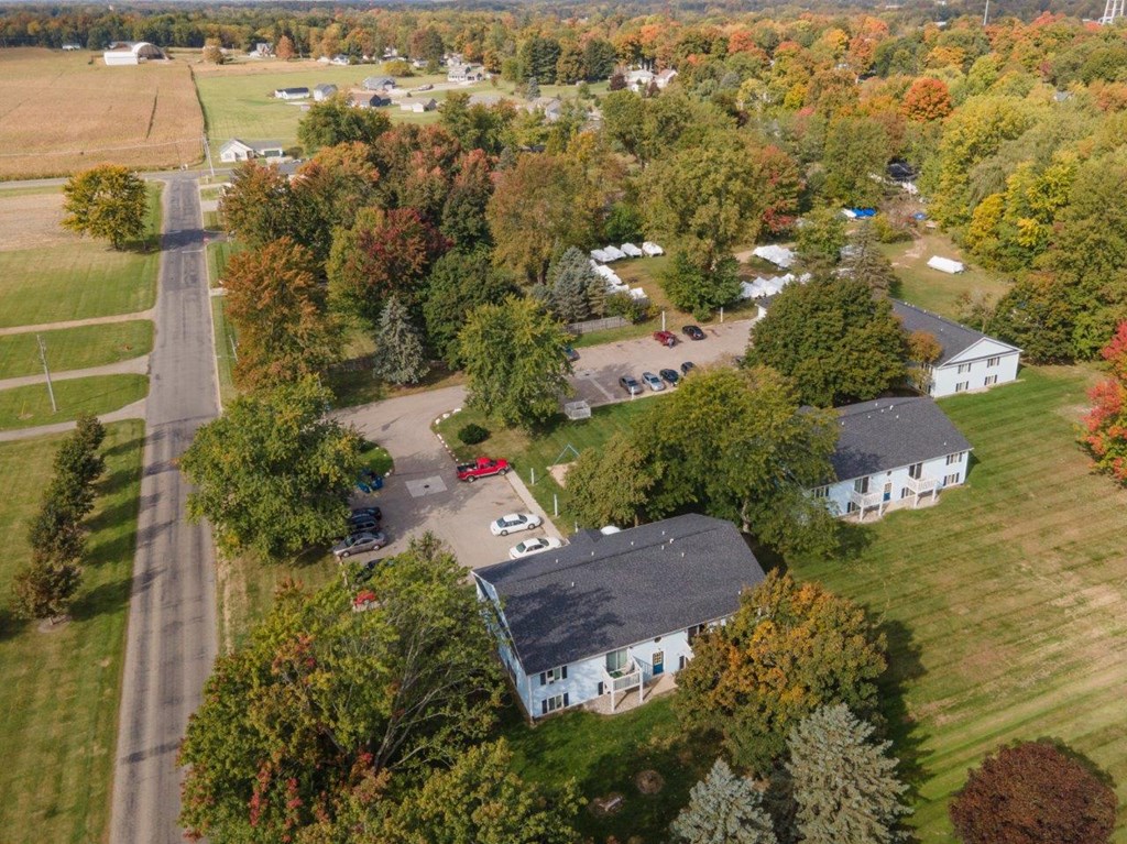 Aerial 40 Glenn Ave, Qunicy, MI 49082